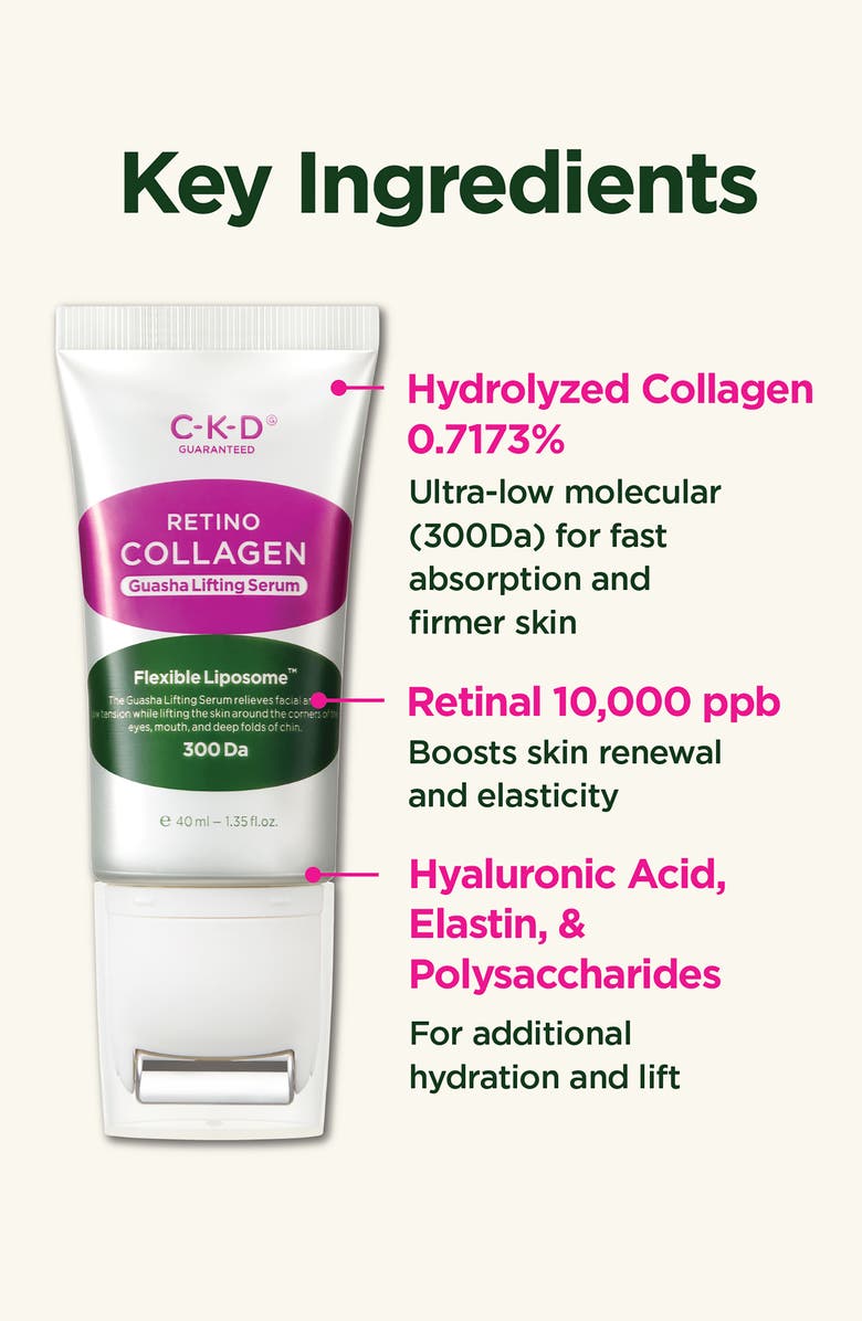 CKD Retino Collagen Guasha Lifting Serum Flexible Liposome 300, Alternate, color, 