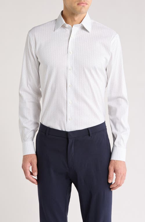 Nordstrom Trim Fit Performance Dress Shirt In White