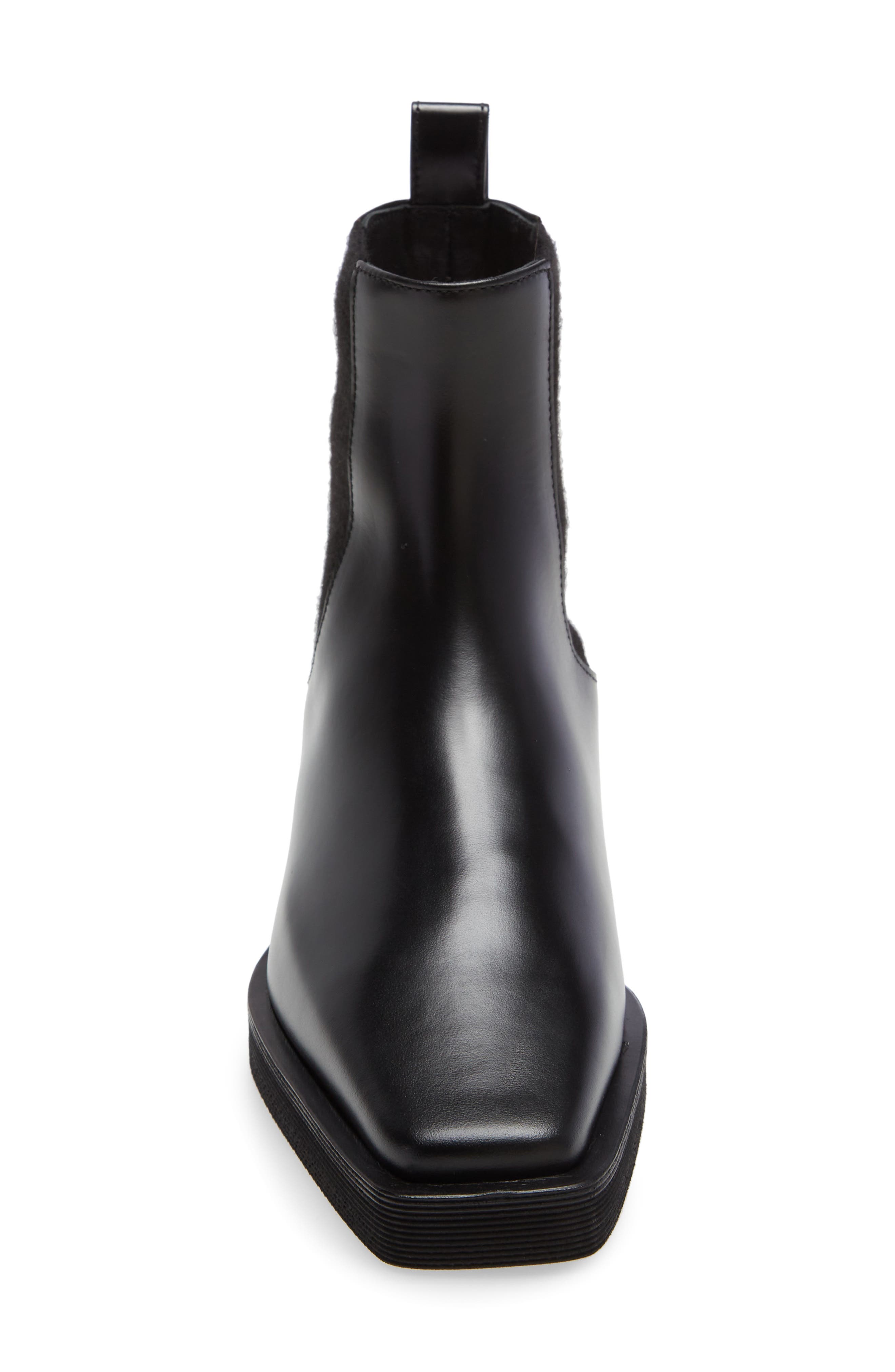 TOTEME Square Toe Chelsea Boot, Alternate, color, 