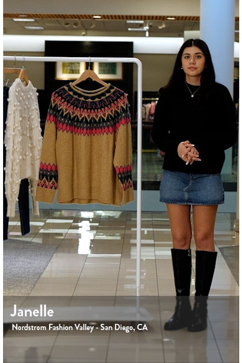 Fair Isle Sweater video