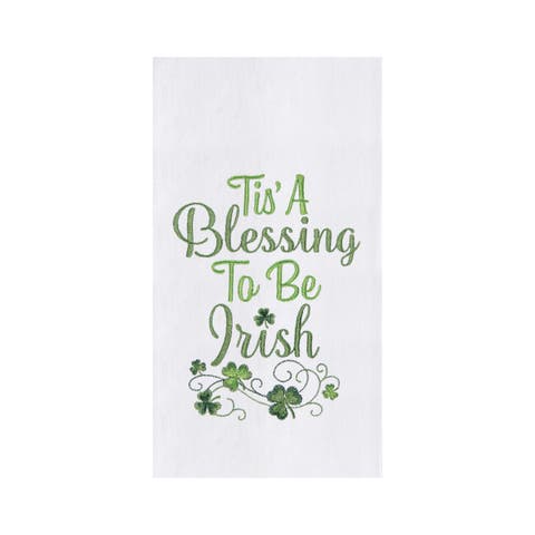 Tis' A Blessing Flour Sack Kitchen Dishtowel