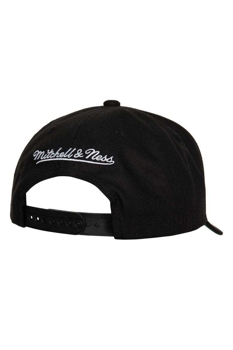 Men's Mitchell & Ness Black Philadelphia Flyers Team Ground Pro Adjustable Hat, Alternate, color, Black