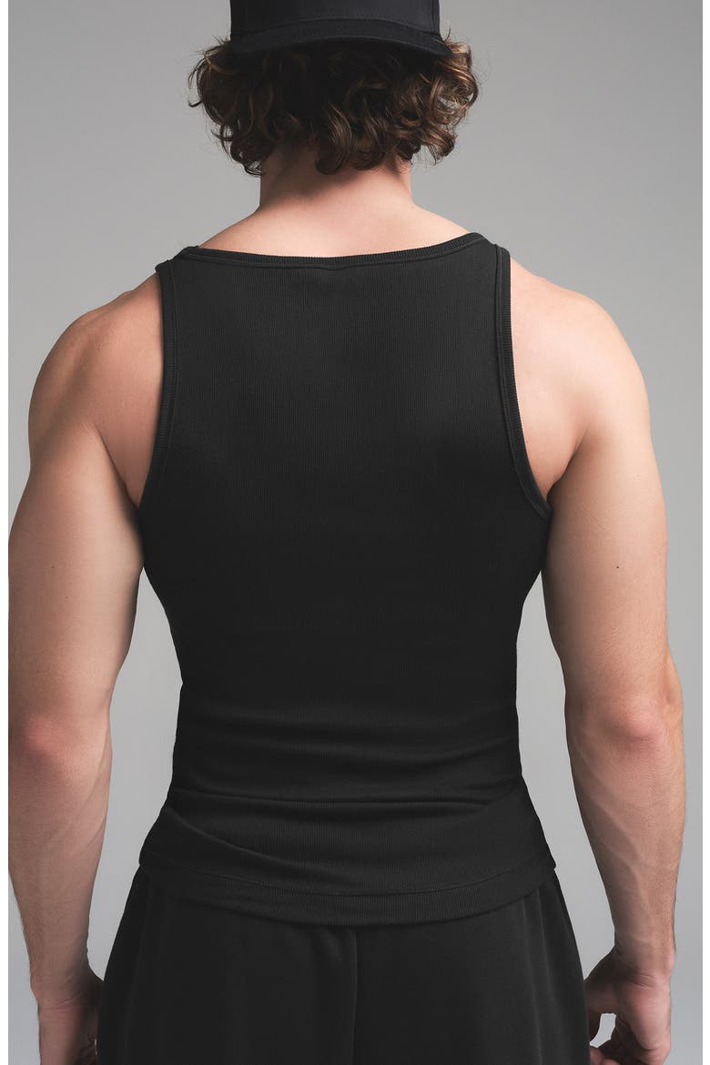 Cotton Rib Tanks 3-Pack, Alternate, color, HEATHER MULTI