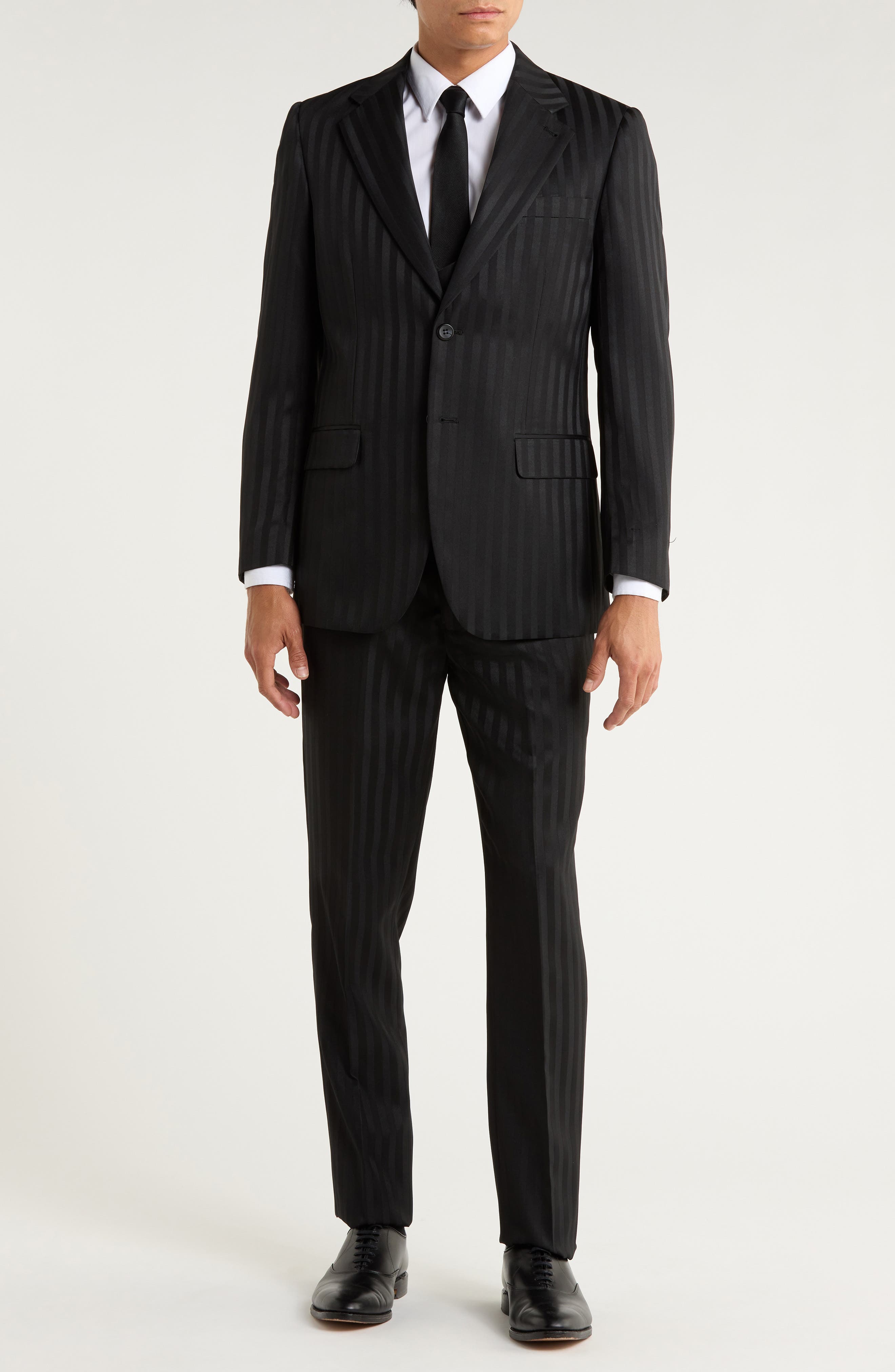 ZEGARIE Stripe 3-Piece Suit