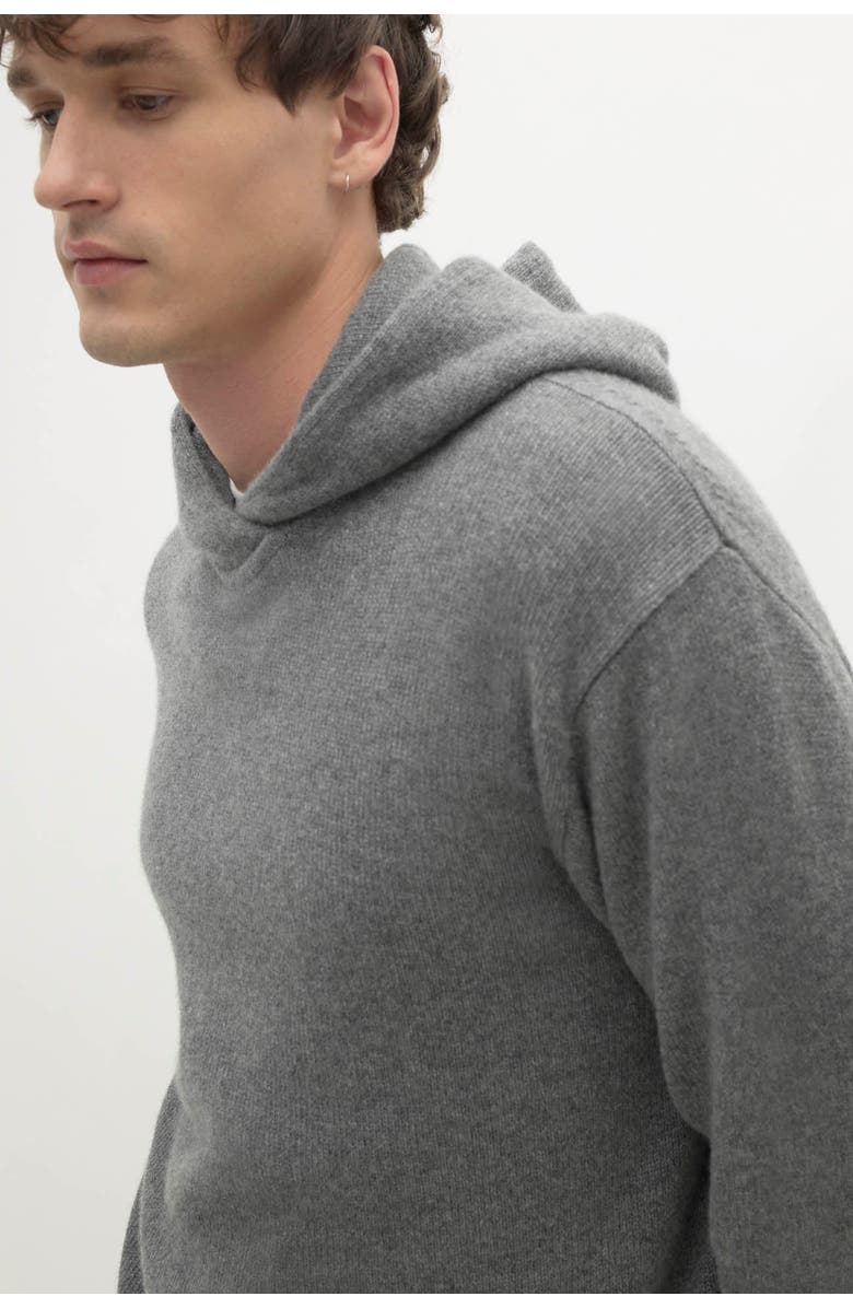 NAKED CASHMERE Aurelio Cashmere Hoodie, Alternate, color, Thunder
