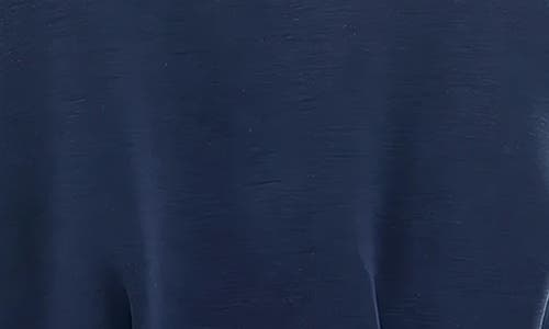Urban Social Cloud Luxe Corset Sweatshirt In Navy