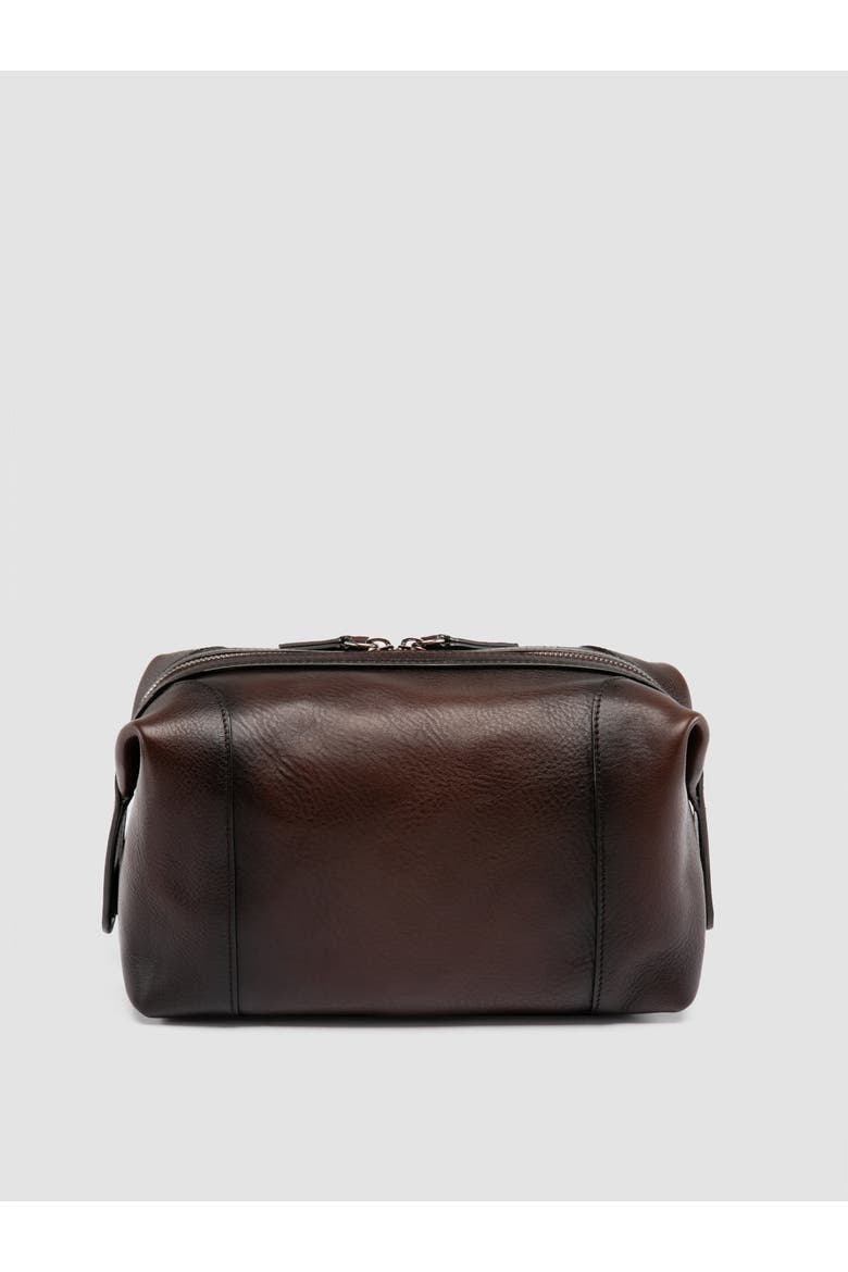 Jules Beauty Bag, Alternate, color, Brown