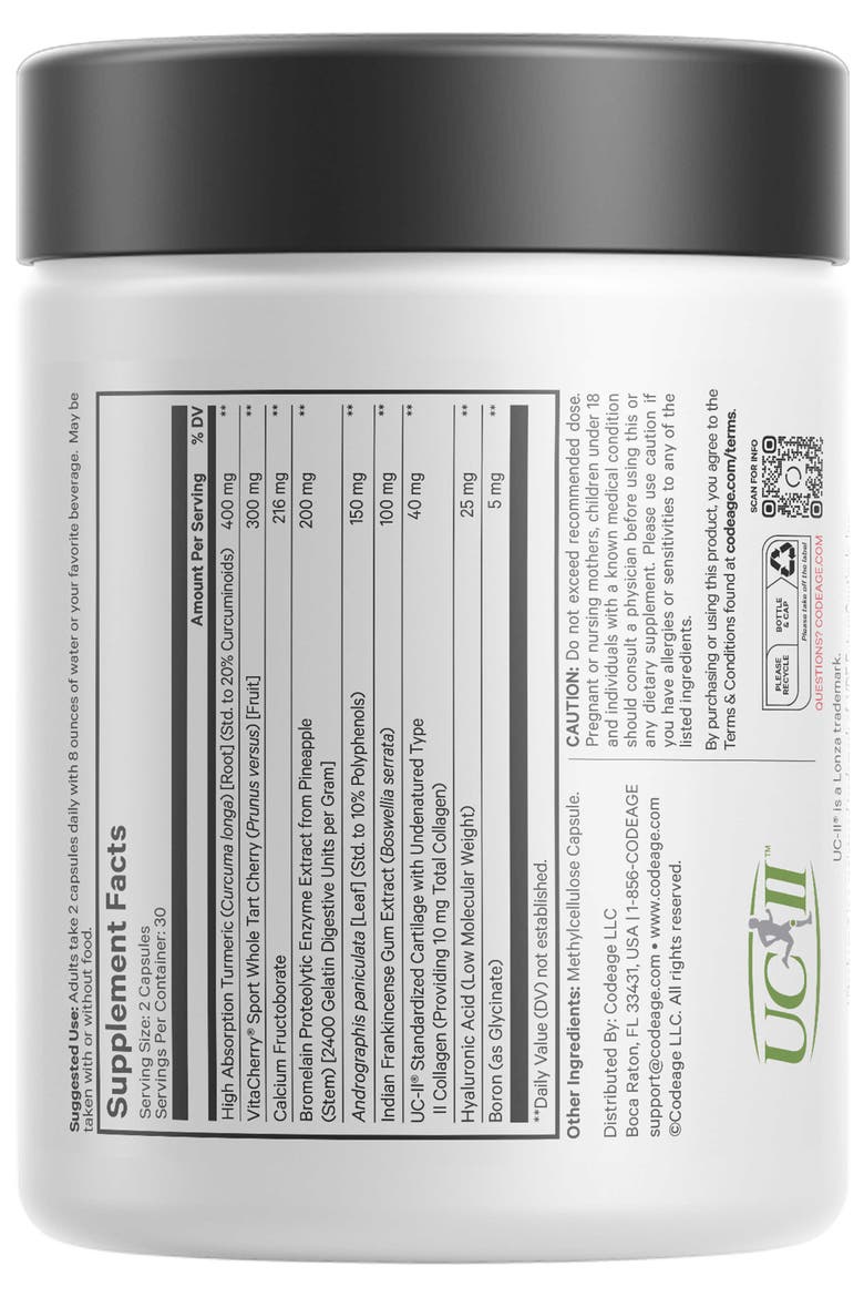 Supreme Joint Health UC-II® Collagen Supplement, Alternate, color, White
