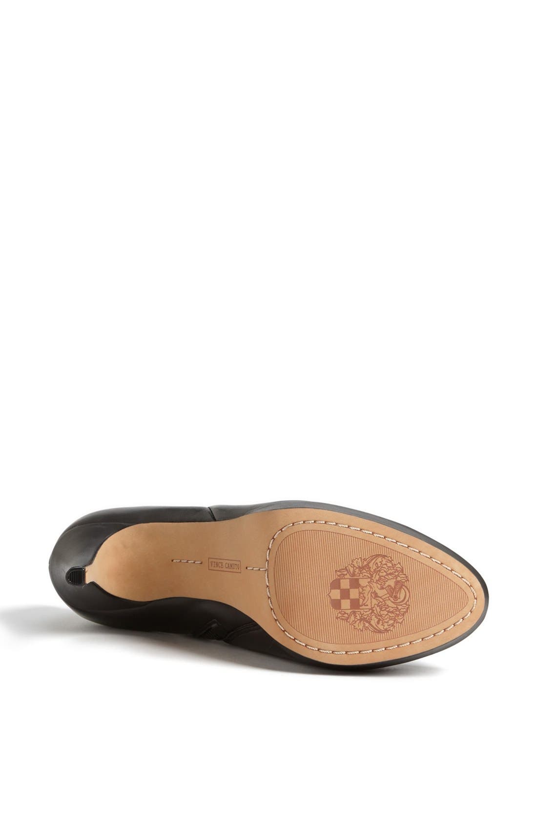 'Elvin' Bootie, Alternate, color, BLACK NAPPA