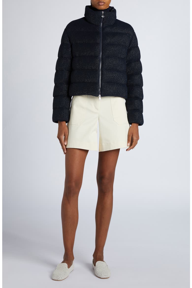 Thoiry Down Puffer Jacket, Alternate, color, NAVY BLUE