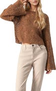 IVONNE Crew Neck Crochet Top