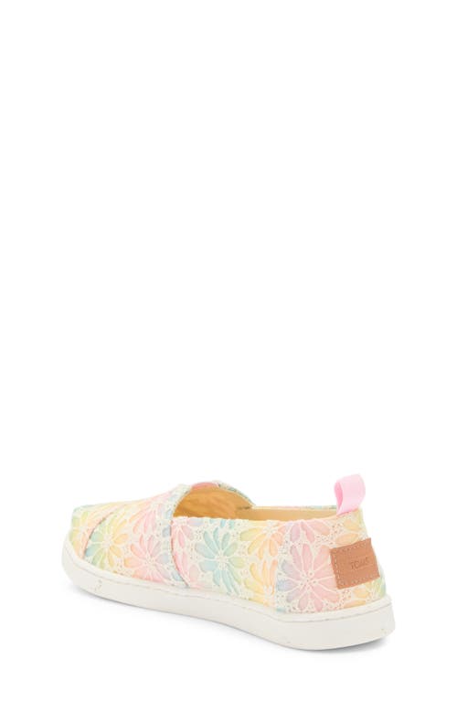 Toms Kids' Classic Alpargata Ombré Slip-on In Pink
