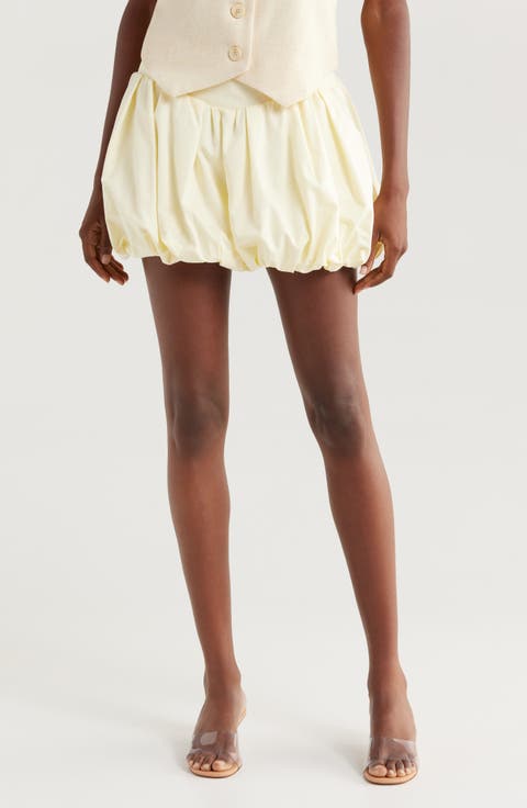 Puff Ball Miniskirt