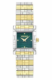 Mosaic Bracelet Watch, 22mm