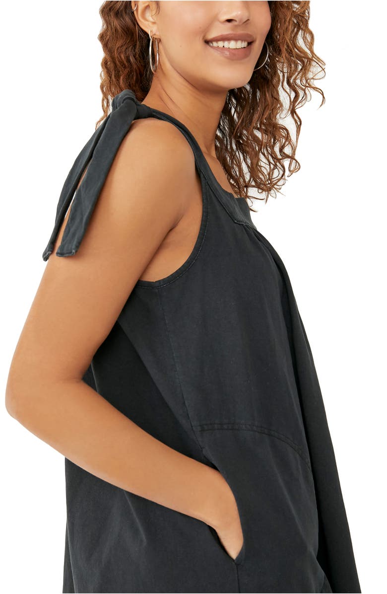 Free People free-est Honey Tie Shoulder Minidress, Alternate, color, 