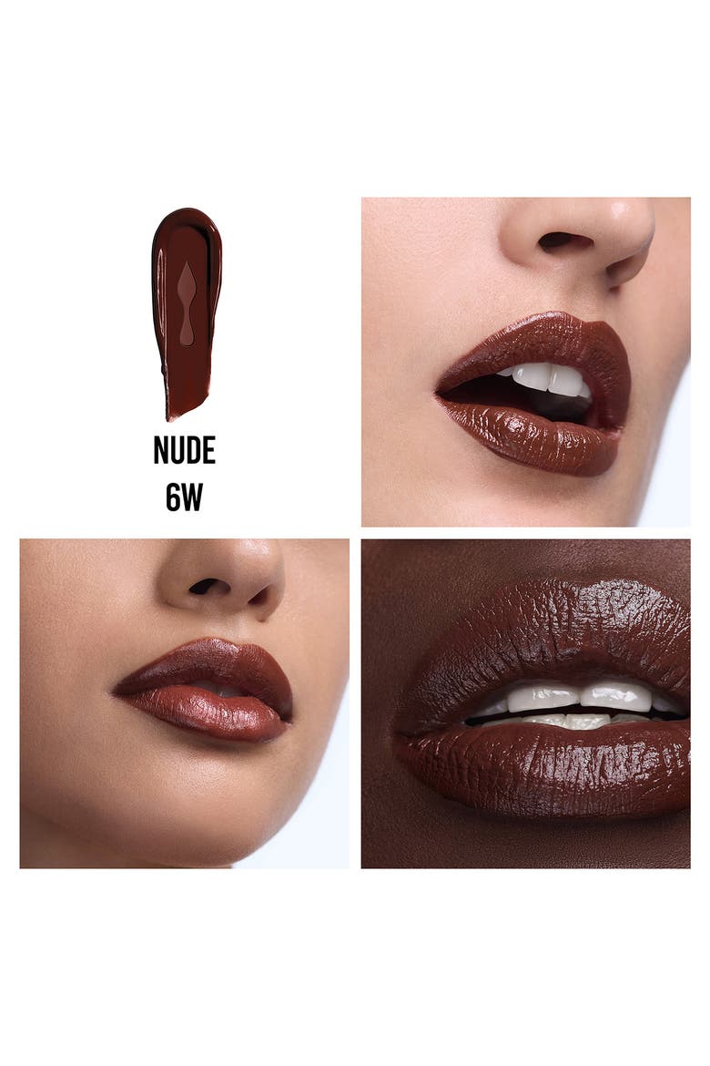Rouge Stiletto Glossy Shine Les Nudes (Nordstrom Exclusive), Alternate, color, NUDE 6W
