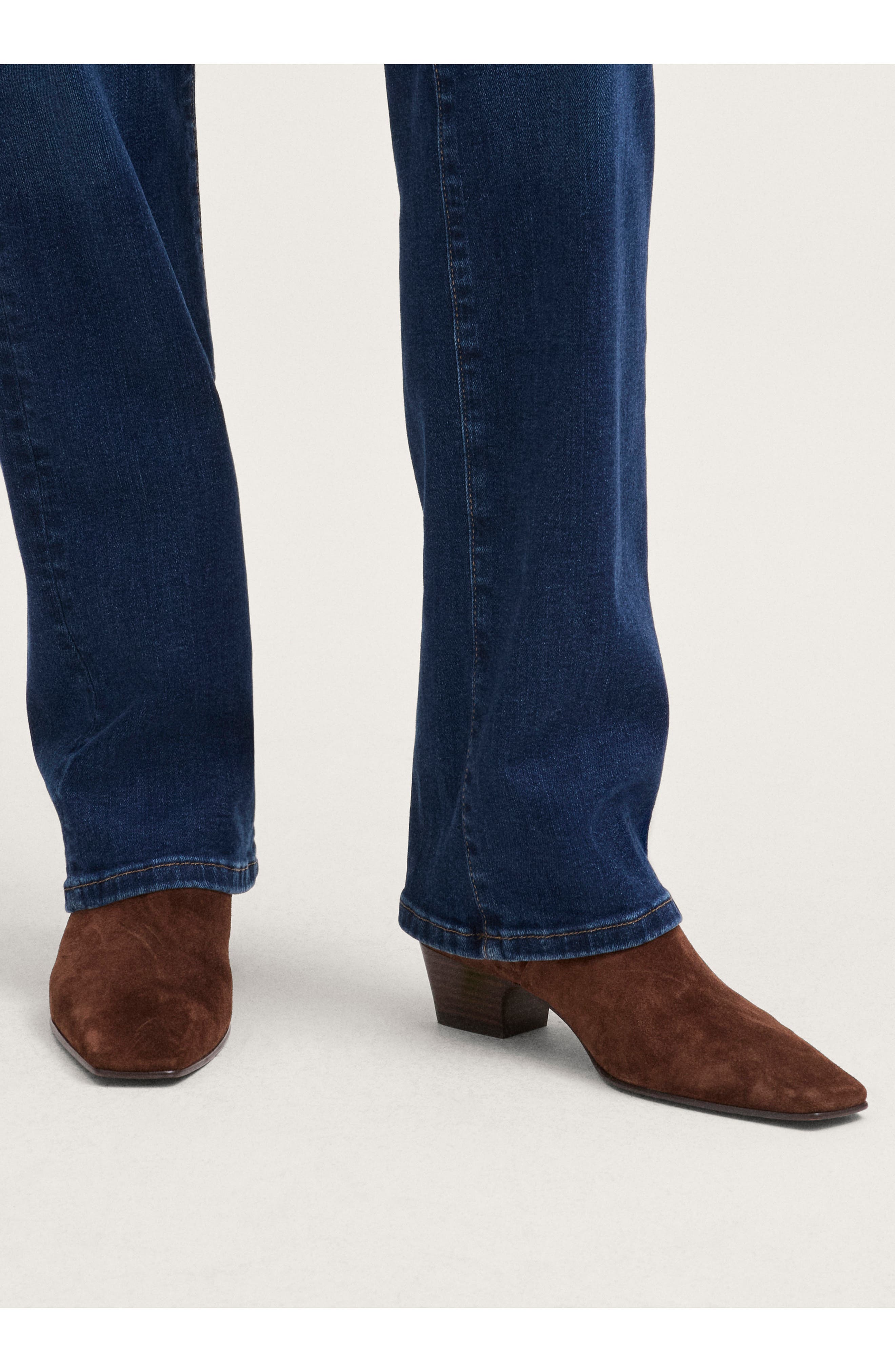 The Lexie Ankle Bootie, Alternate, color, RICH BROWN