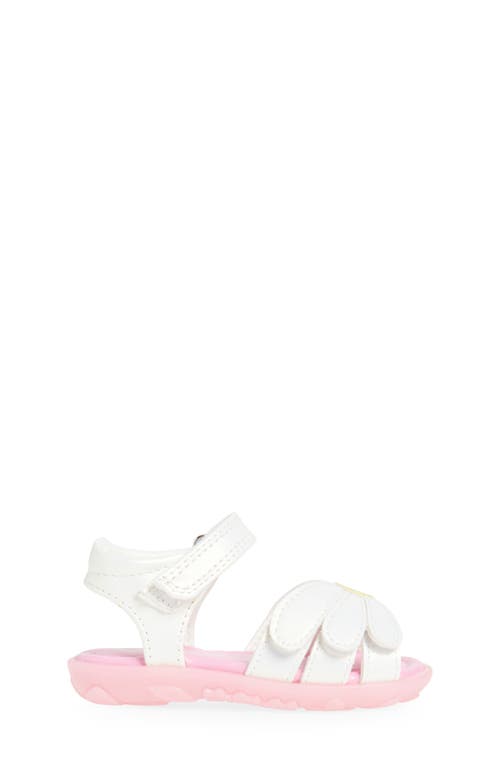 Nina Kids' Jaylin Daisy Sandal In White