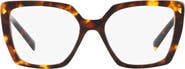 Prada 53mm Square Optical Glasses