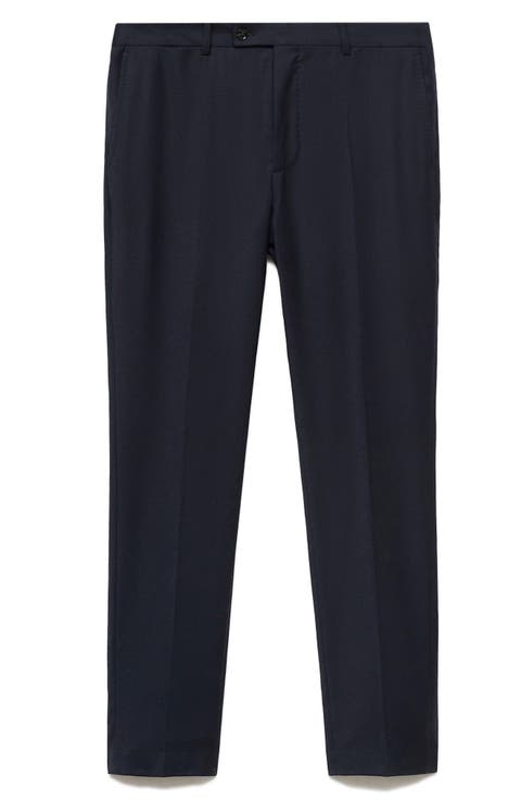 Slim Fit Virgin Wool Dress Pants