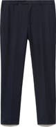 MANGO Slim Fit Virgin Wool Dress Pants
