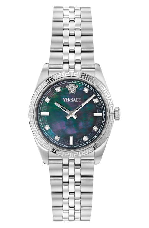 Millenyium Mother-of-Pearl Bracelet Watch, 32mm