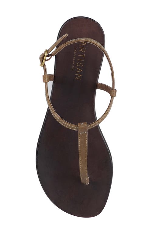 Artisan Crafted By Zigi Ankle Strap Sandal In Brown