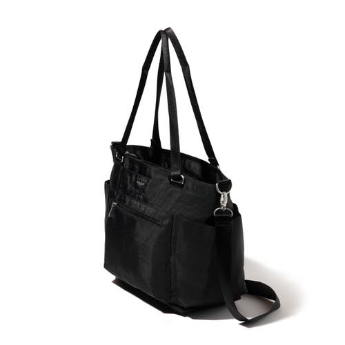 Baggallini Modern Avenue Tote With Wristlet In Black
