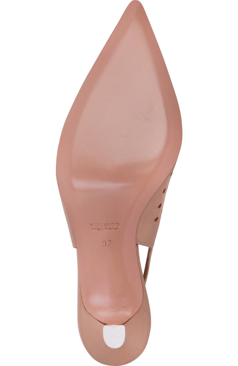 BEAUTIISOLES Flynn Slingback Pointed Toe Pump, Alternate, color, Brown