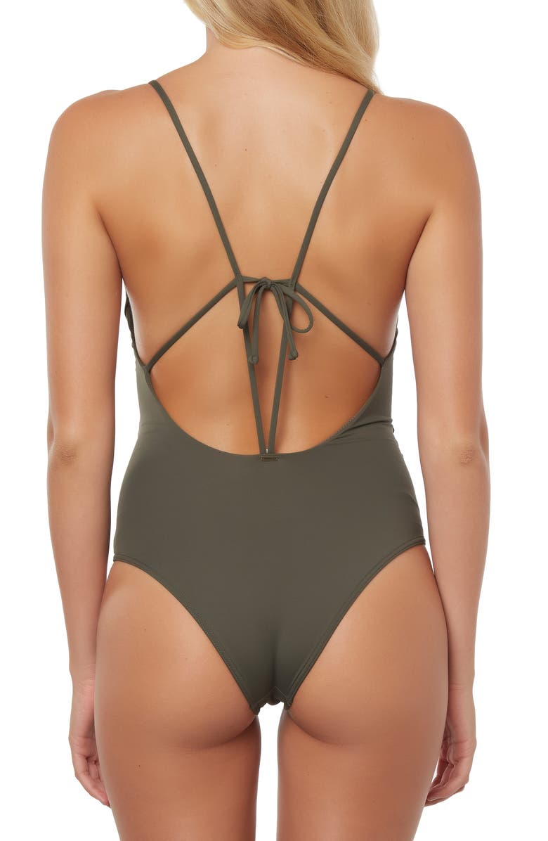 O'Neill Salt Water One-Piece Swimsuit, Alternate, color,