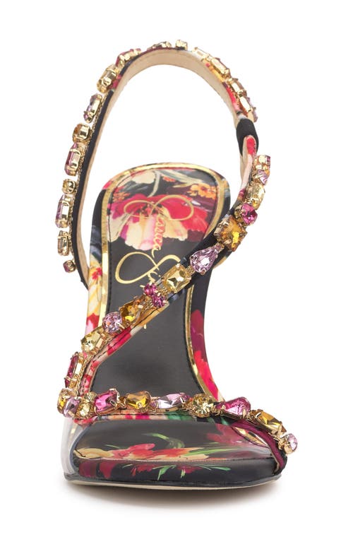 Jessica Simpson Jaycin Sandal In Black Combo