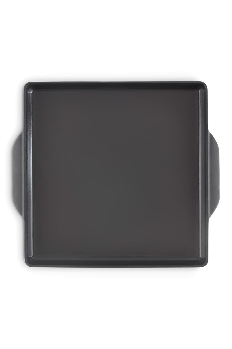 12-Inch Nonstick Cast Iron Square Pan, Alternate, color, MATTE BLACK