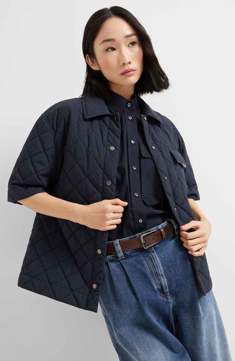 Brunello Cucinelli Carved leather belt, Alternate, color, Cocoa