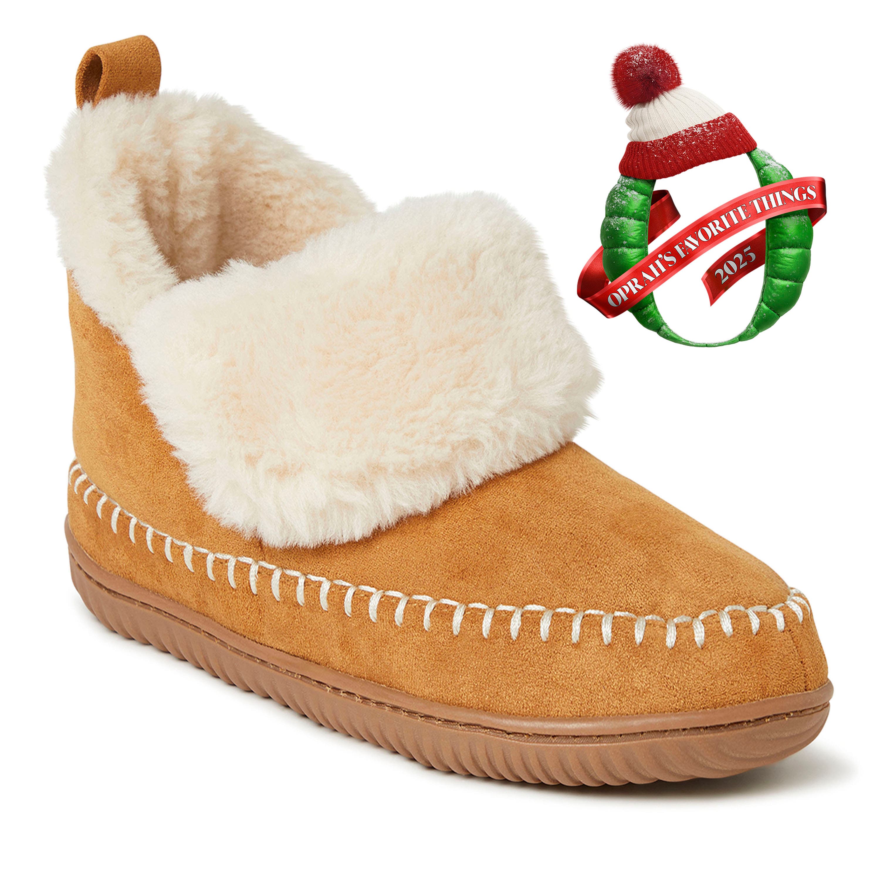 Moritz Bootie Slipper, Alternate, color, WHISKEYDNU