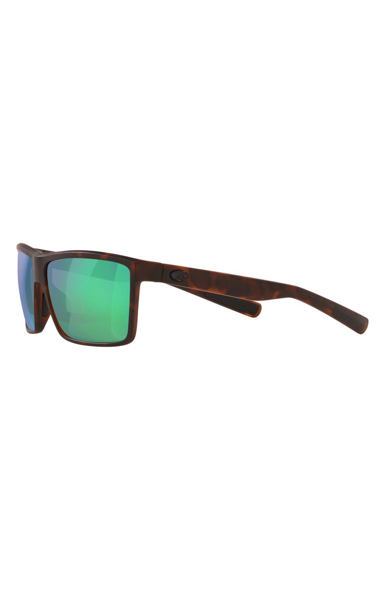 Costa Del Mar Rinconcito 60mm Polarized Rectangular Sunglasses, Alternate, color, 