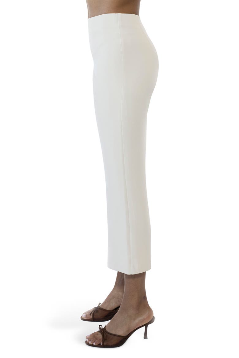 Quinn Flared Cropped Pants, Alternate, color, IVORY