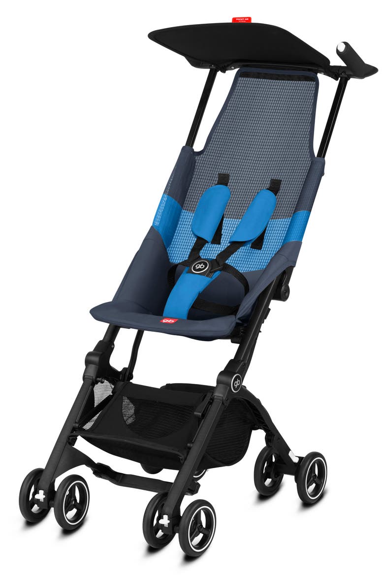 gb Pockit Air Stroller with All Terrain Wheels, Main, color, NIGHTBLUE