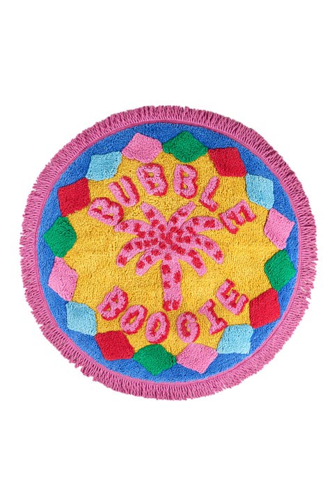 Punjab Buble 100% Cotton Bath Mat 27.5" Spa-Inspired