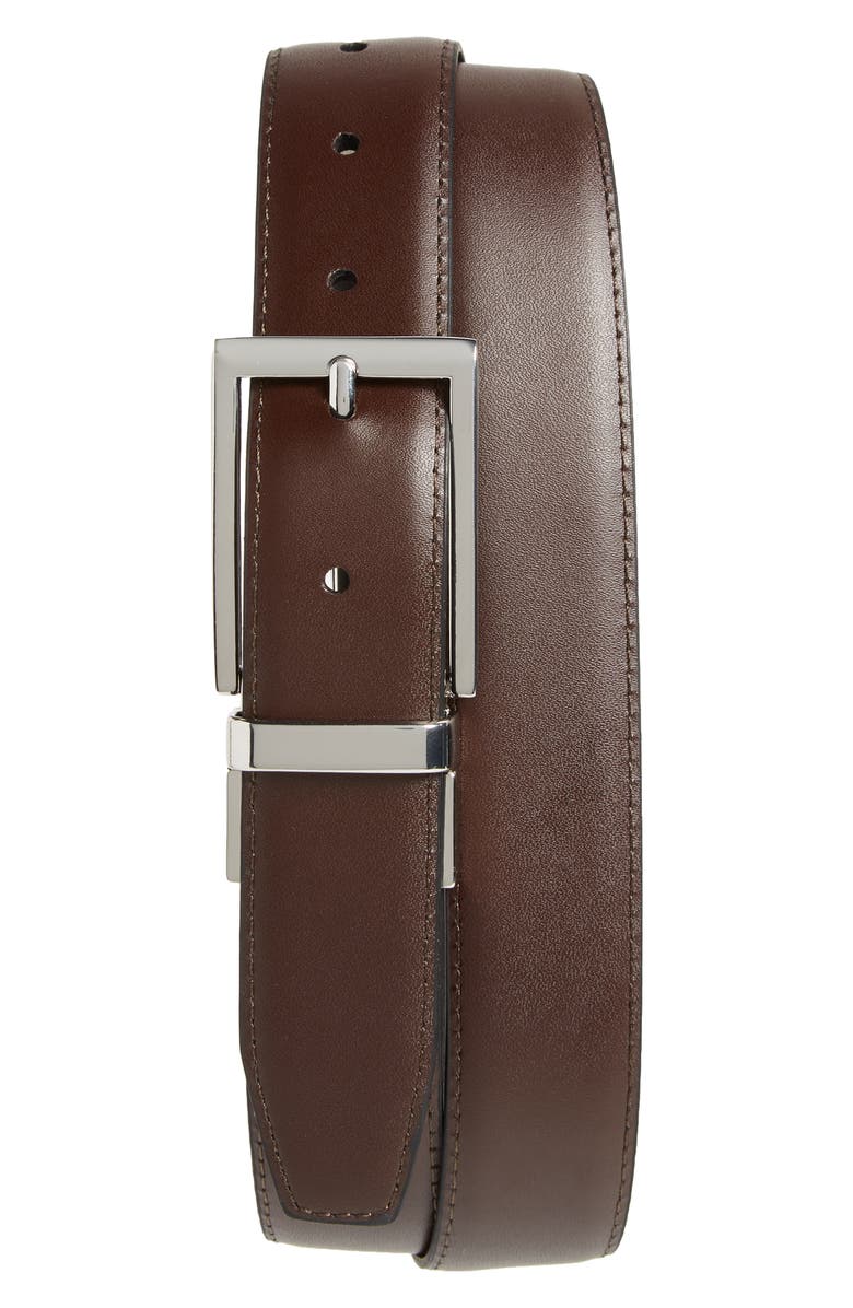 Nordstrom Men's Shop Newman Reversible Leather Belt, Main, color, 