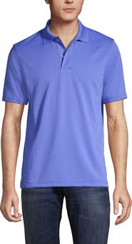 Lands' End Short Sleeve Polyester Polo