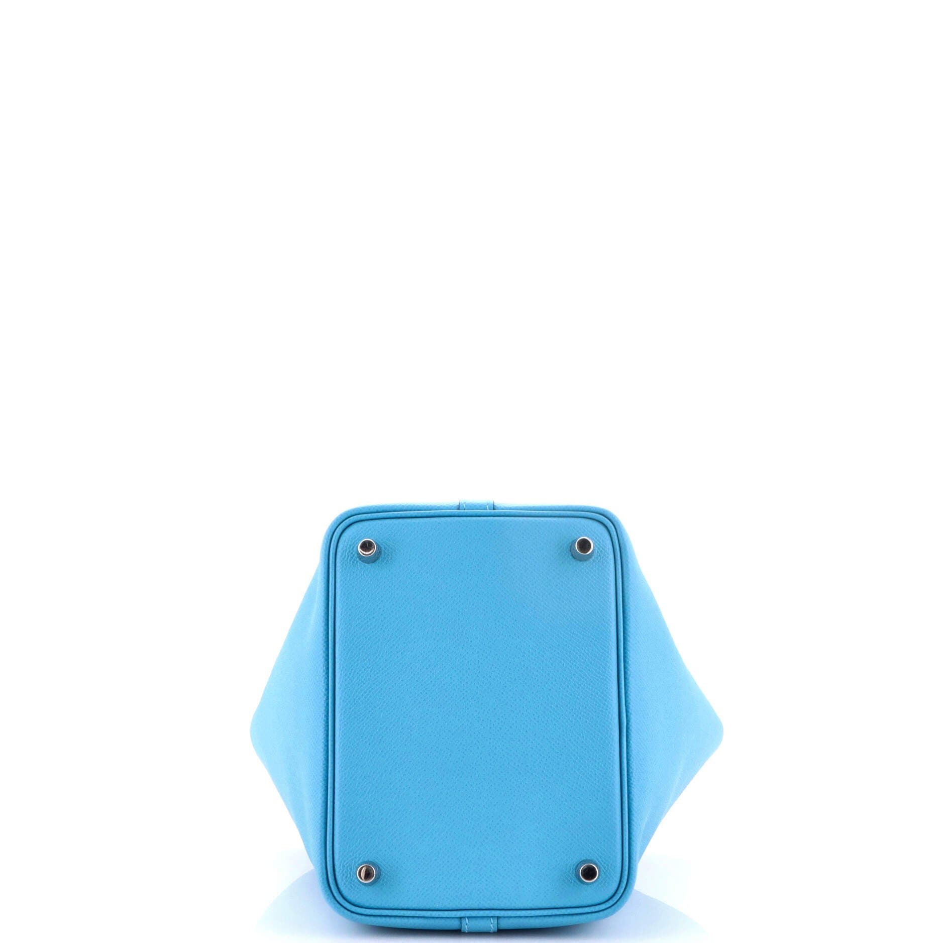 Picotin Lock Bag Tressage Epsom PM, Alternate, color, Blue