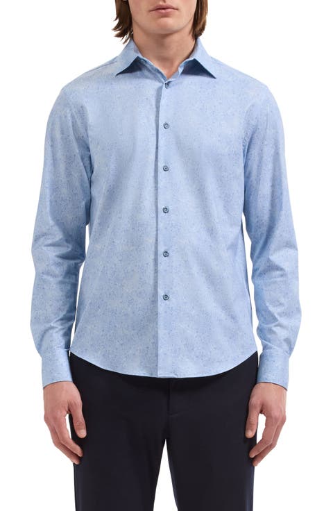 James OoohCotton® Floral Button-Up Shirt