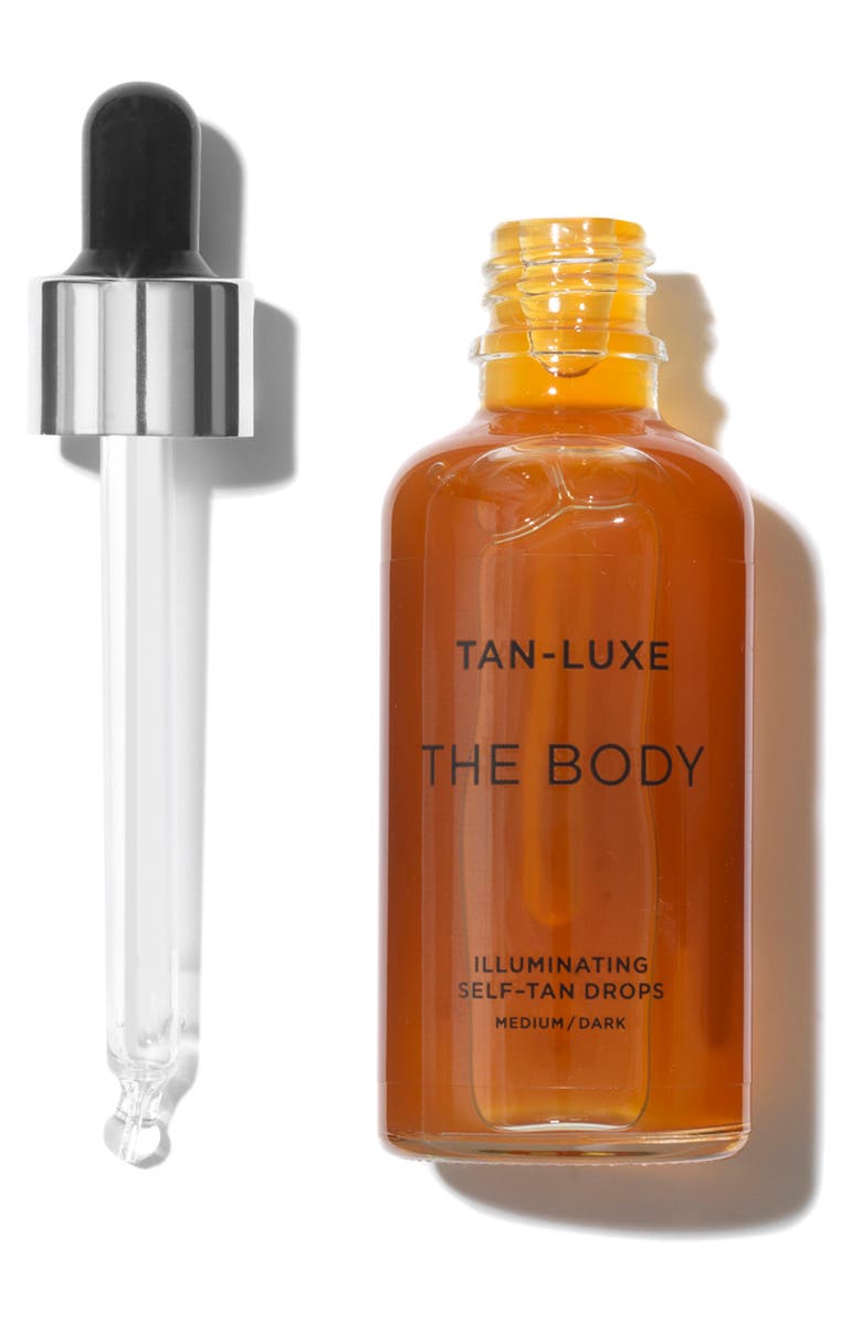 Tan-Luxe The Body Illuminating Self Tan Drops, Alternate, color, Medium/Dark