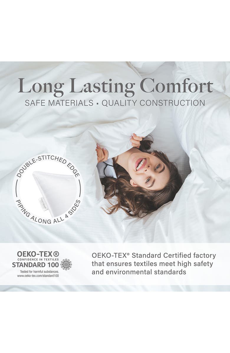 Modern Threads 2-Pack Down Alternative Pillows, Alternate, color, White