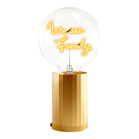 We Are Family Portable Table Lamp
