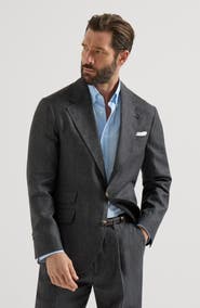 Brunello Cucinelli Linen deconstructed blazer