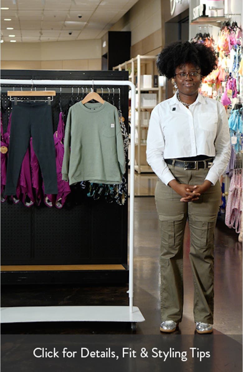 Kids' Long Sleeve Pocket T-Shirt & Leggings Set, sales video thumbnail