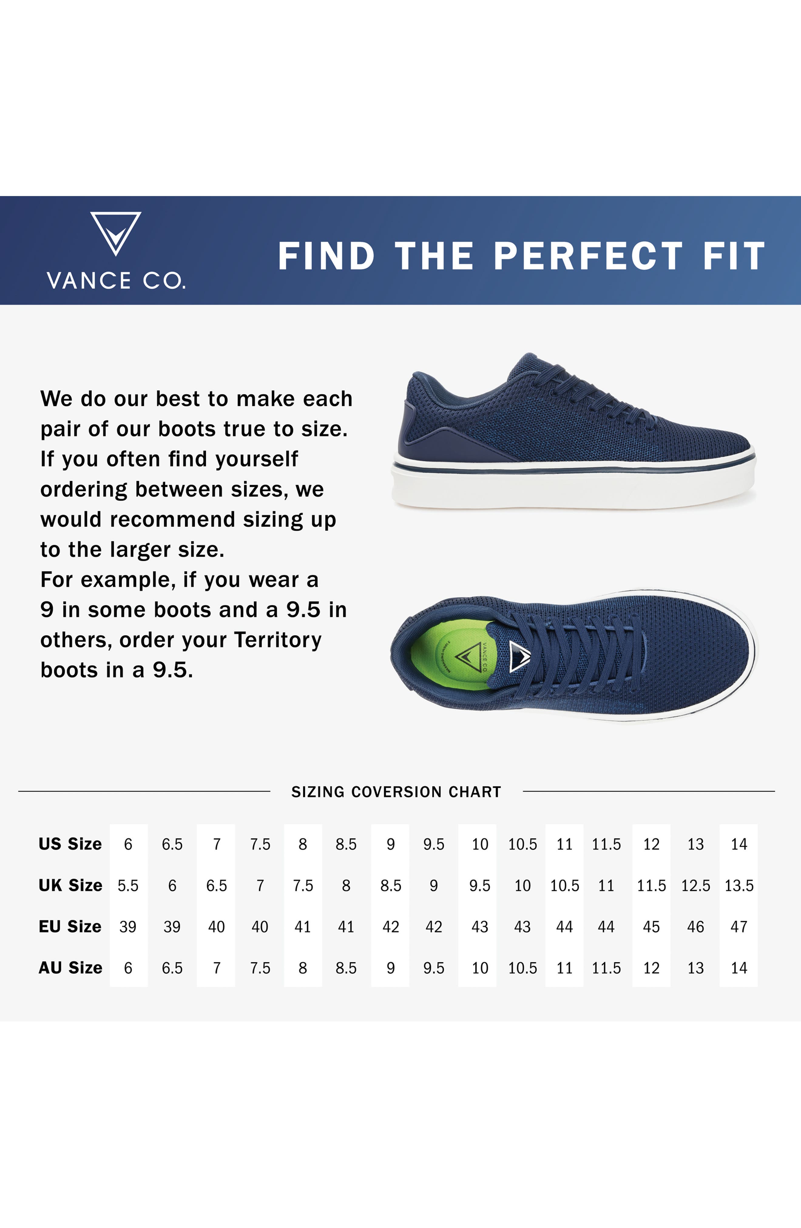 VANCE CO Desean Casual Sneaker, Alternate, color, 