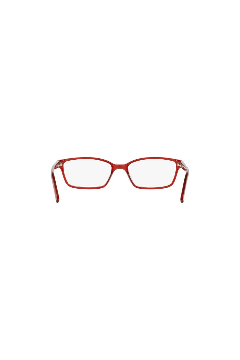 51mm Rectangle optical glasses, Alternate, color, Red