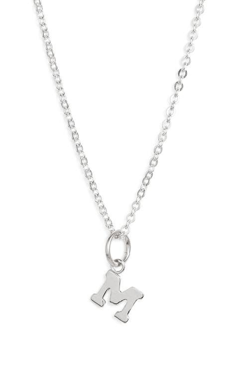 Initial Pendant Necklace